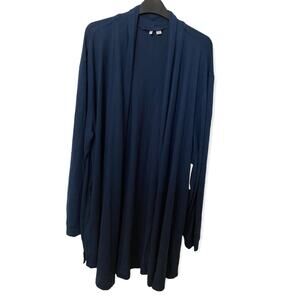 NWT NORDSTROM Open Front Drape Cardigan. Size L